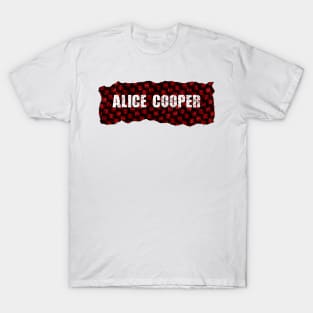 Alice Cooper Ripped Flannel T-Shirt